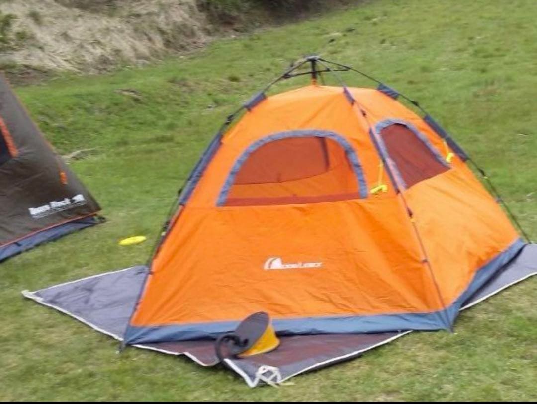 4人用 5人用 ワンタッチテント 簡単 耐水圧2000ｍｍ　グランドシート付
