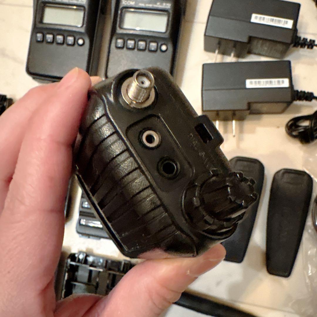 【中古】FMトランシーバー ICOM IC-S70 3台