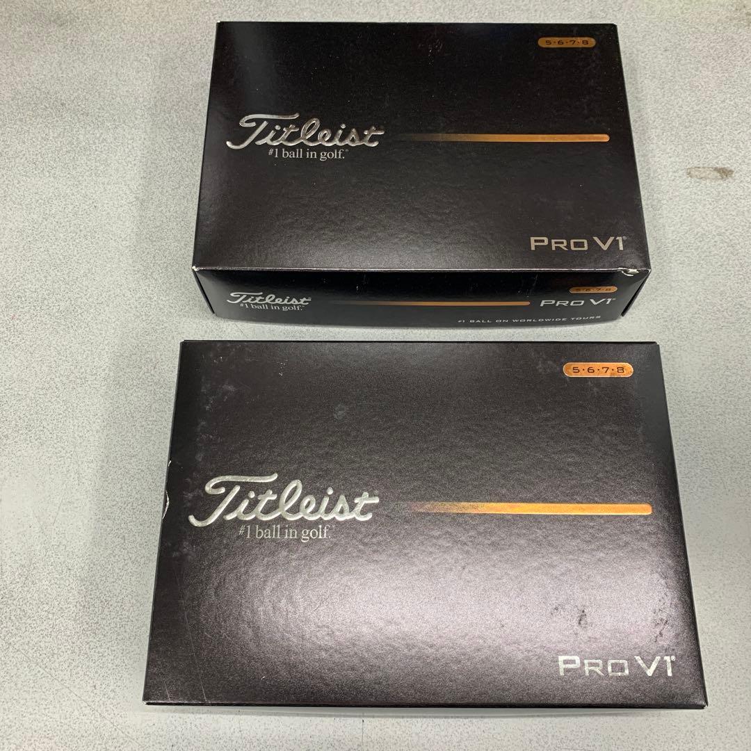 Titleist Pro V1 ゴルフボール 2ダース
