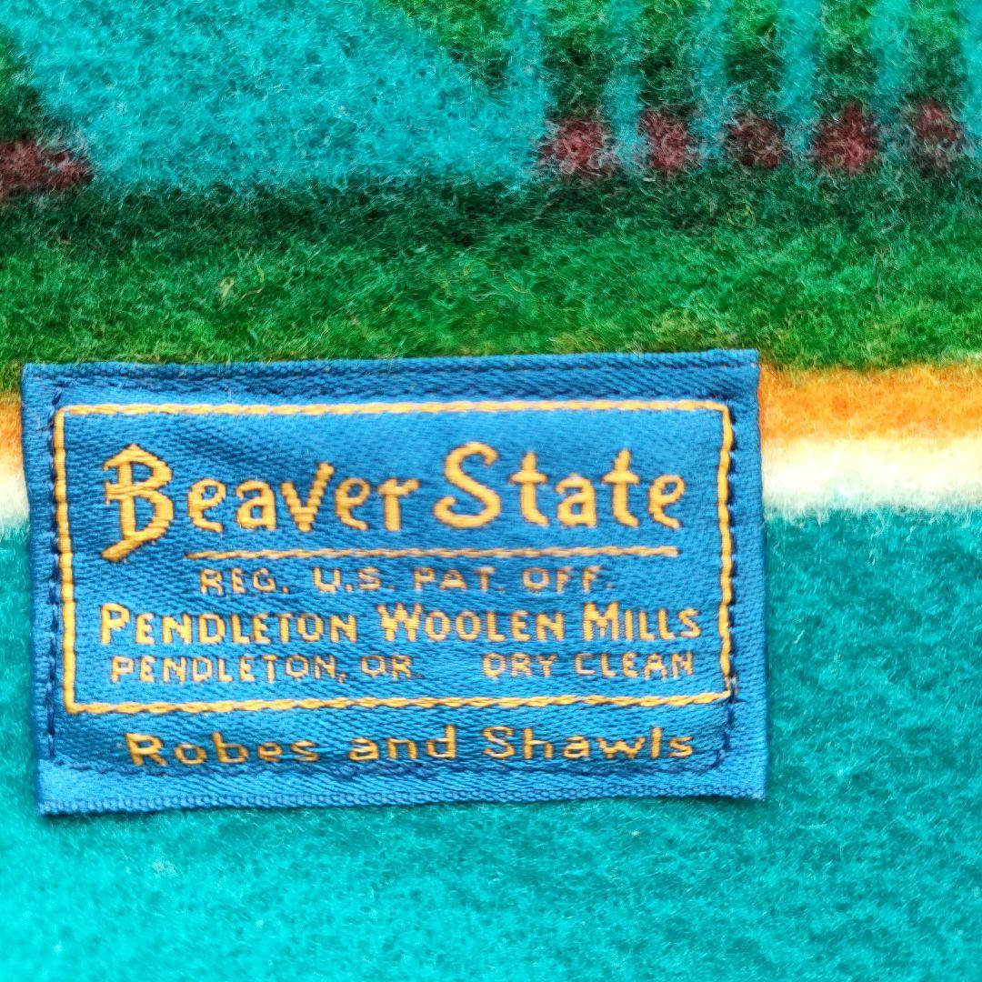 ペンドルトンBeaver State ブランケット USA製約80×110㌢