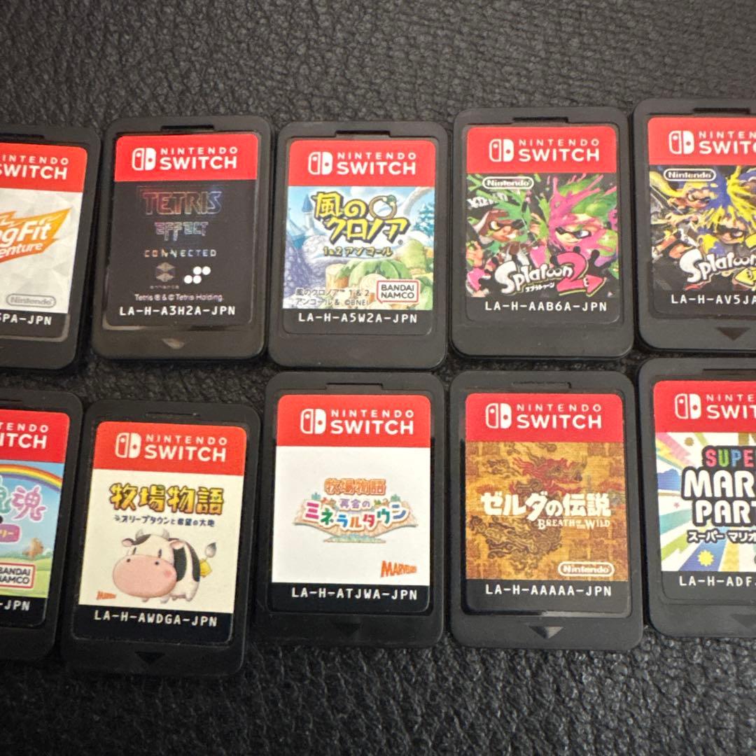 パ*）様 Nintendo Switch ゲームソフト まとめ売り　15本