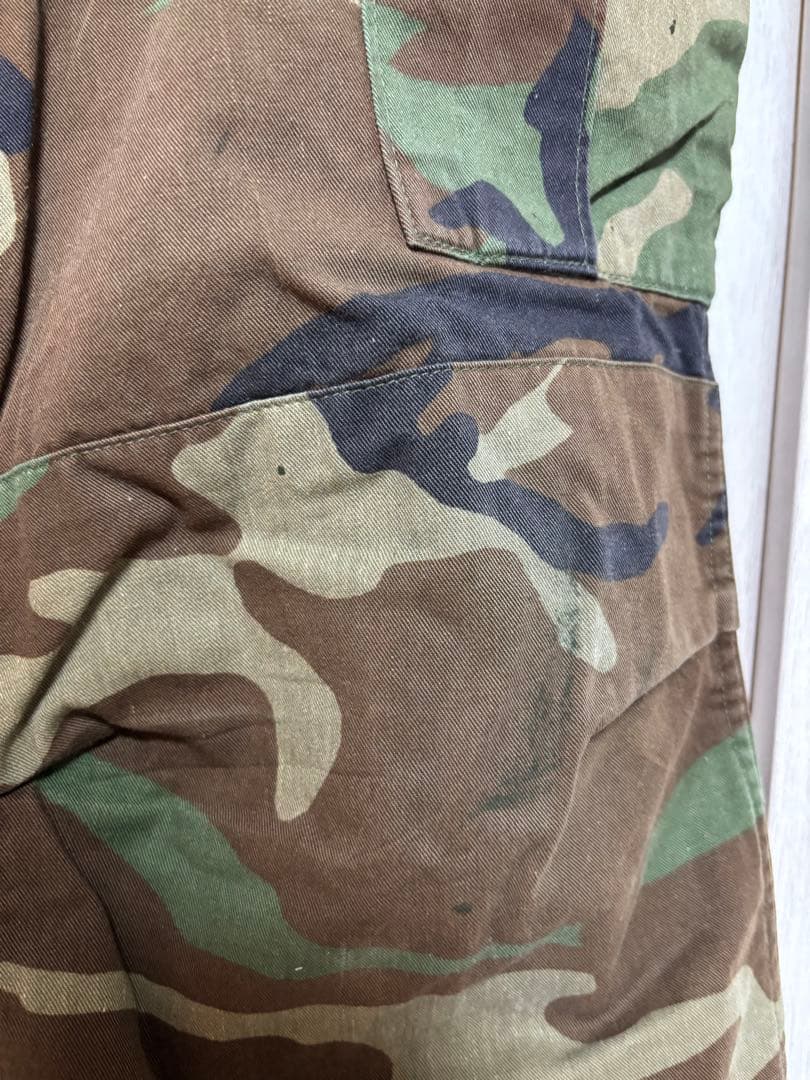米軍実物 BDUパンツ ウッドランド迷彩 PROPPER Medium-Long