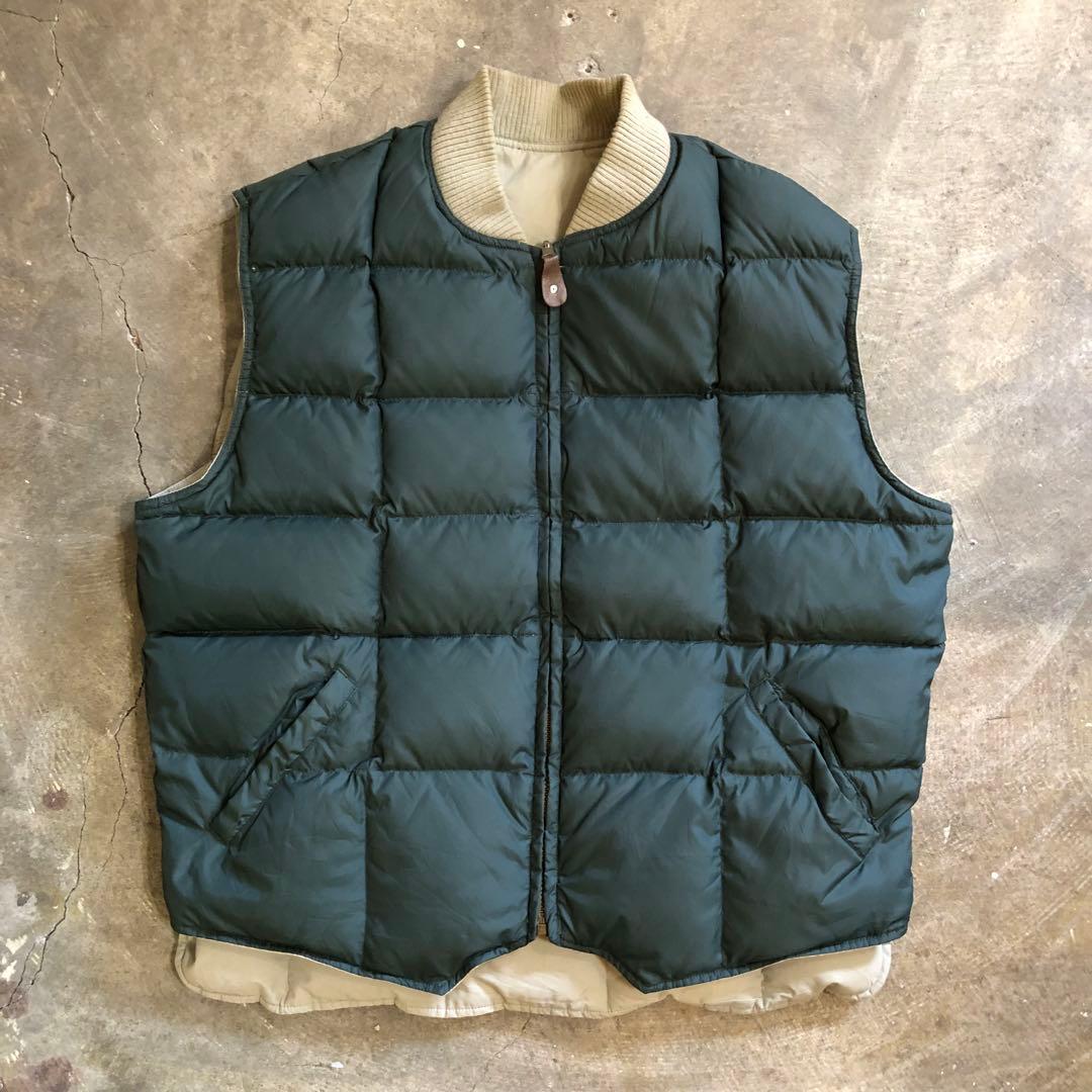 20T7274 Eddie Bauer ダウンベスト　80's リバーシブル