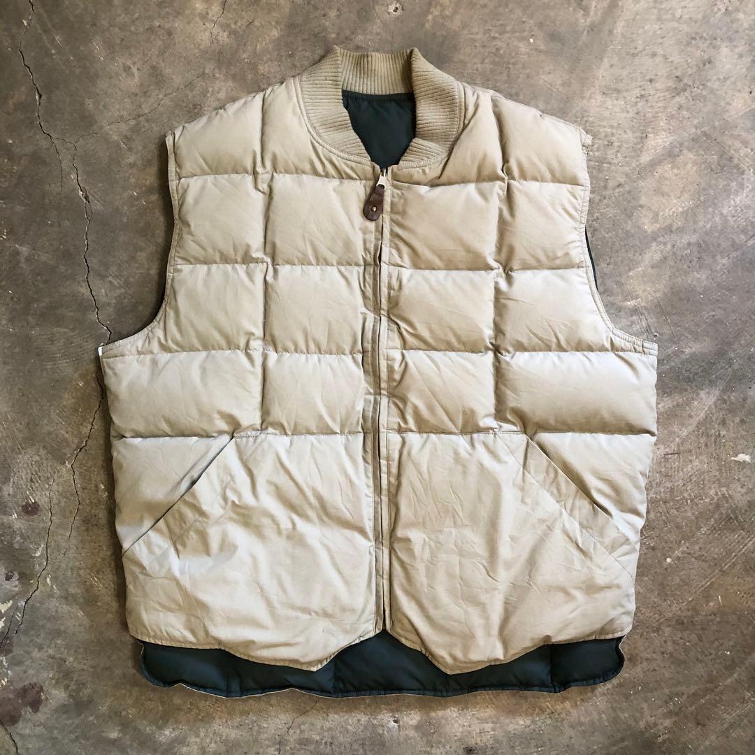 20T7274 Eddie Bauer ダウンベスト　80's リバーシブル