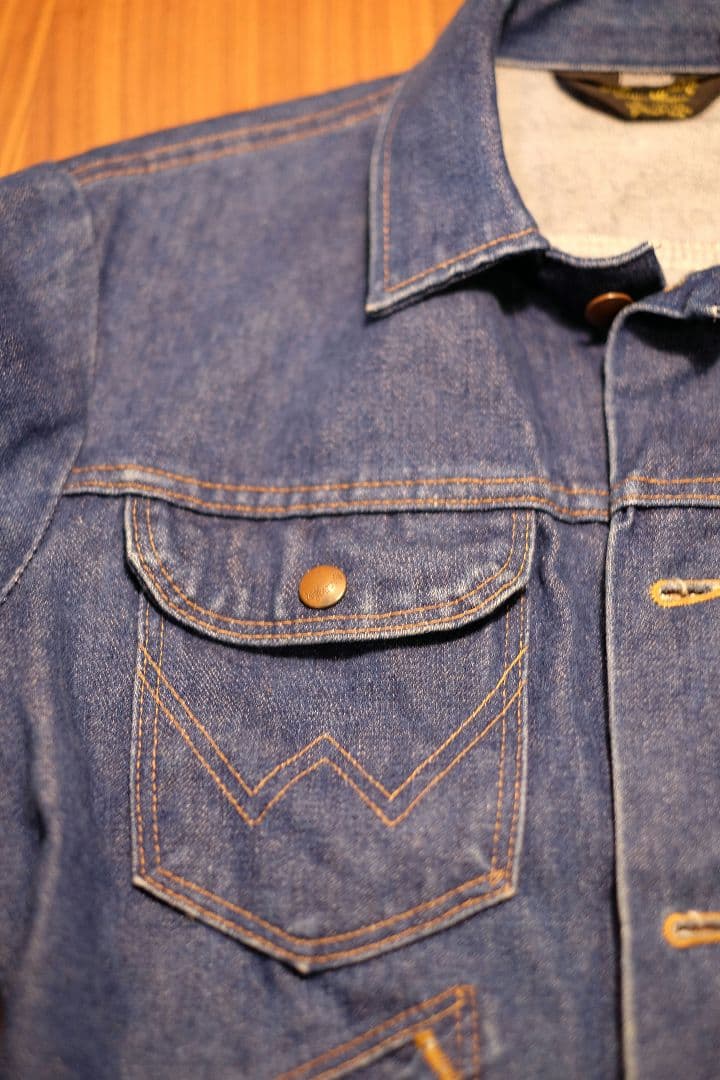 美品✨　デニムジャケットWrangler126MJ　サイズ36