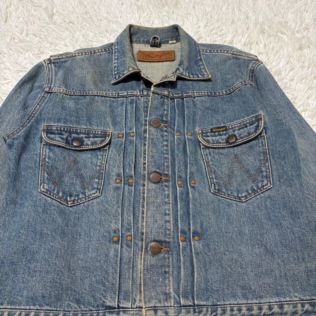 Wrangler デニムジャケット 復刻セカンド 2nd Gジャン
