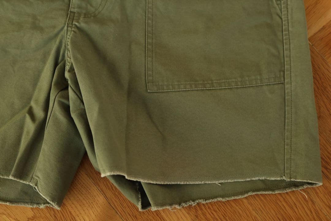 【 KKK  】WAX カーゴパンツ カーキ M 【 USED 】
