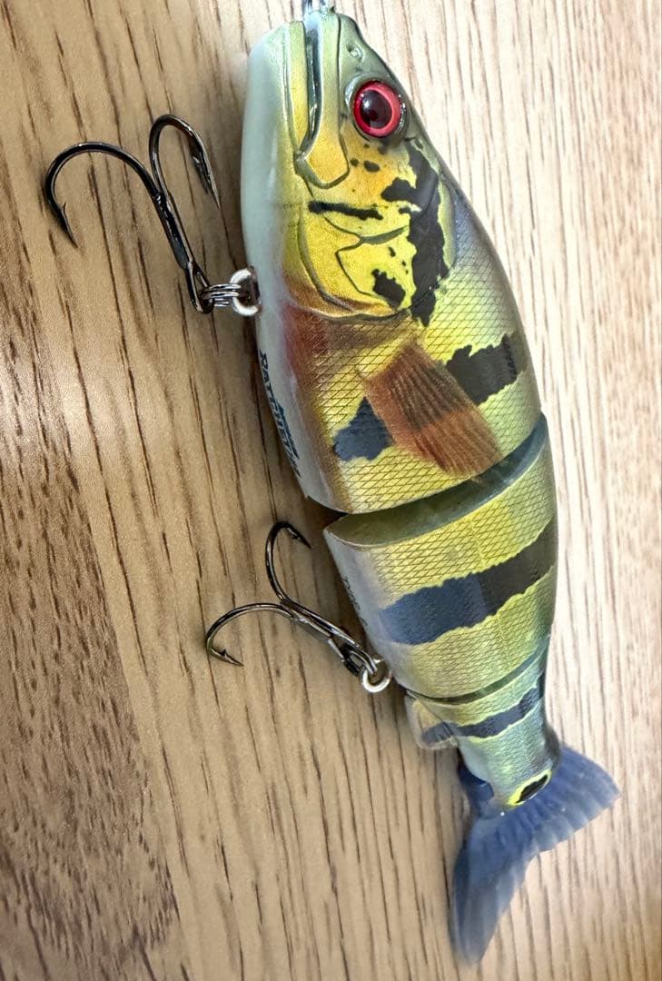 ガンクラフト　ラチェット144 ピーコックバス
