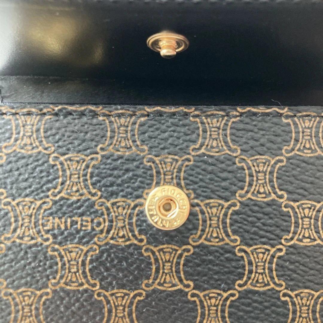 ［美品・未使用］CELINE マカダム柄　6連 キーケース