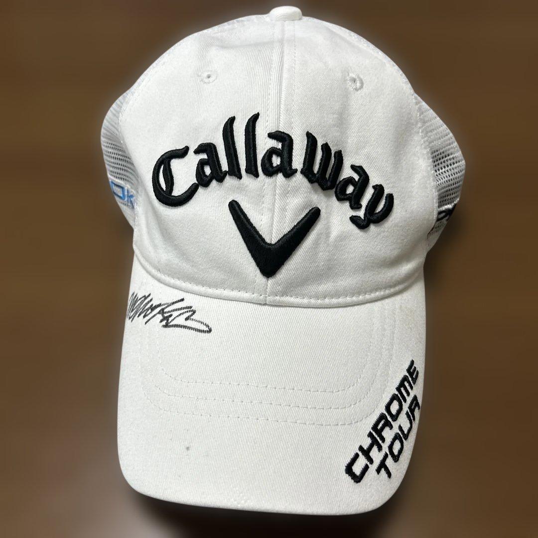 Callaway Chrome Tour キャップ サイン入り