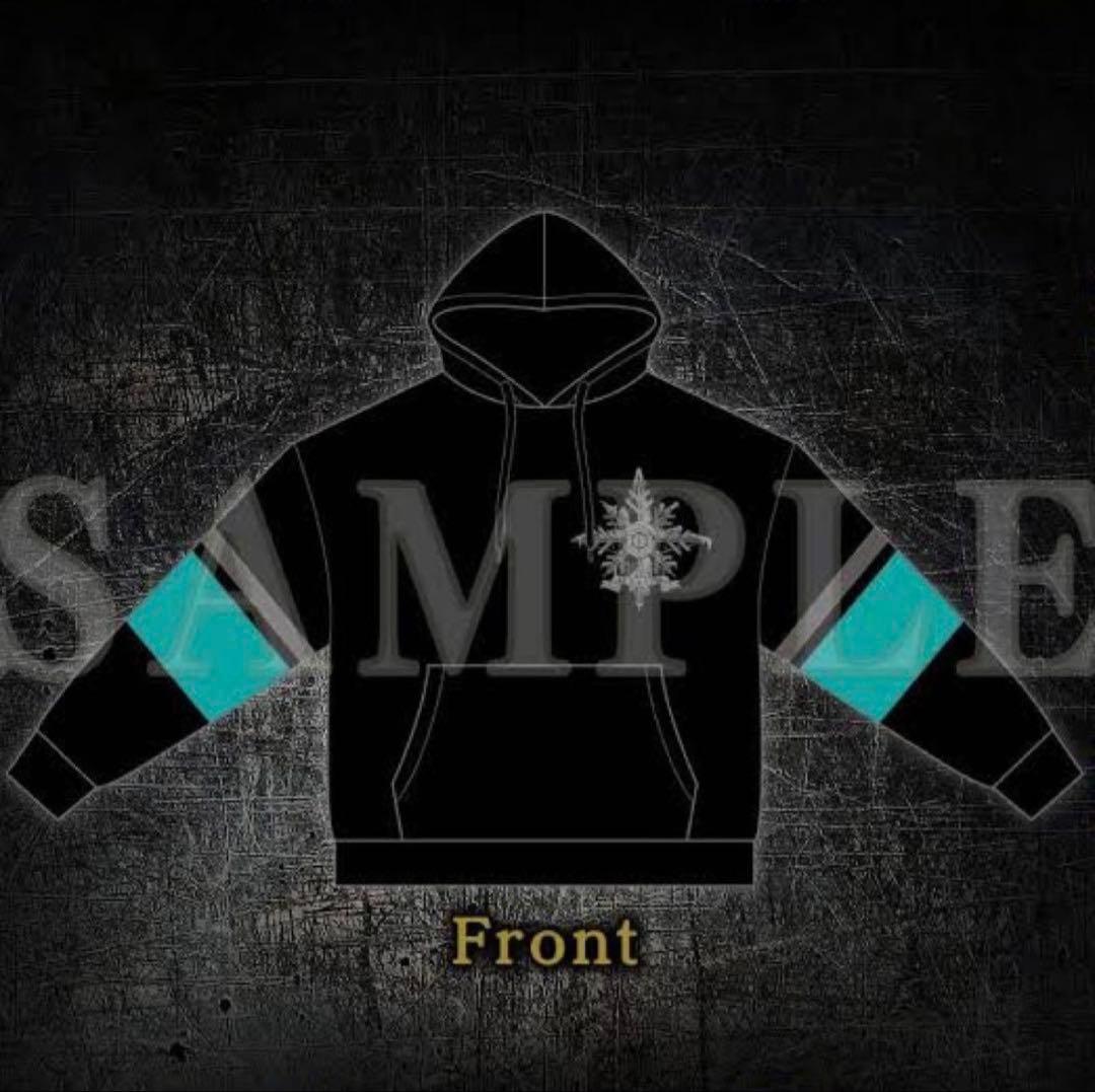 【こそあど】BLACK LIVE III フード付きパーカー Team