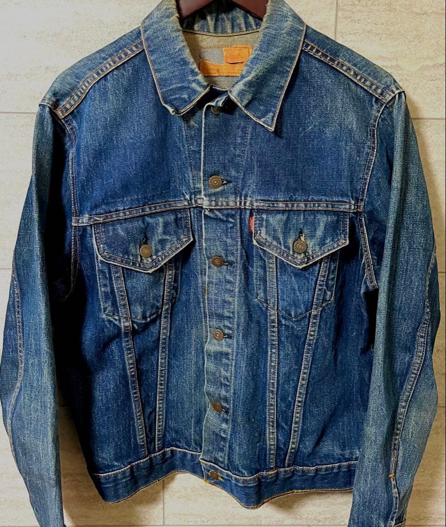 い*ゃ様 【60〜70s】リーバイスBIGE 【希少44size】4th Lev
