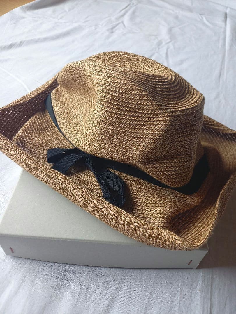 mature ha.マチュアーハ　BOXED HAT 11㎝　サイズ59