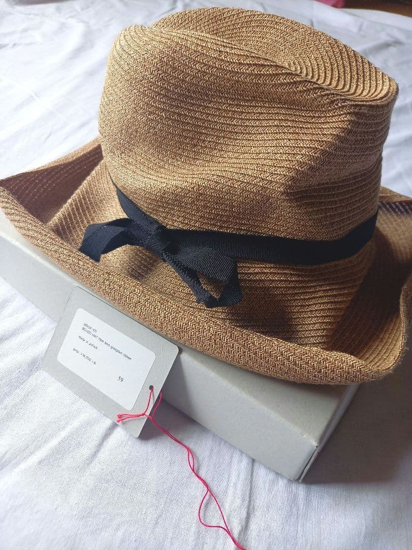 mature ha.マチュアーハ　BOXED HAT 11㎝　サイズ59