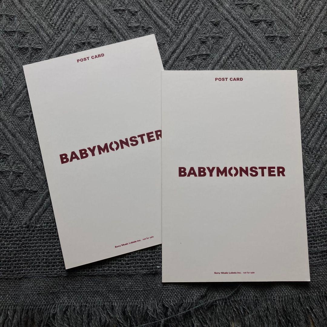 ルカ BABYMONSTER 5/11/12 B賞 ペンミ ポストカード