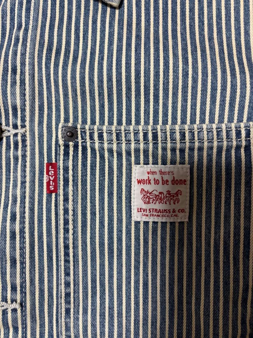 Levi's ストライプジャケット Sサイズ