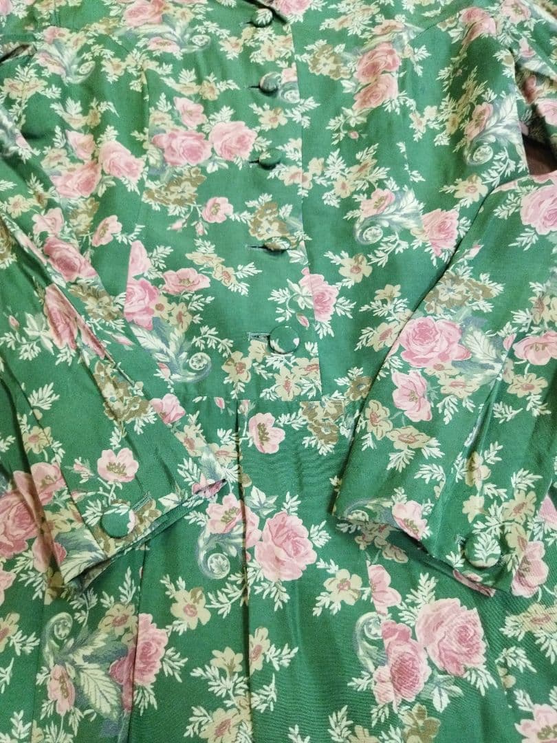 美品♪ローラアシュレイ フラワー ヴィンテージ ワンピース