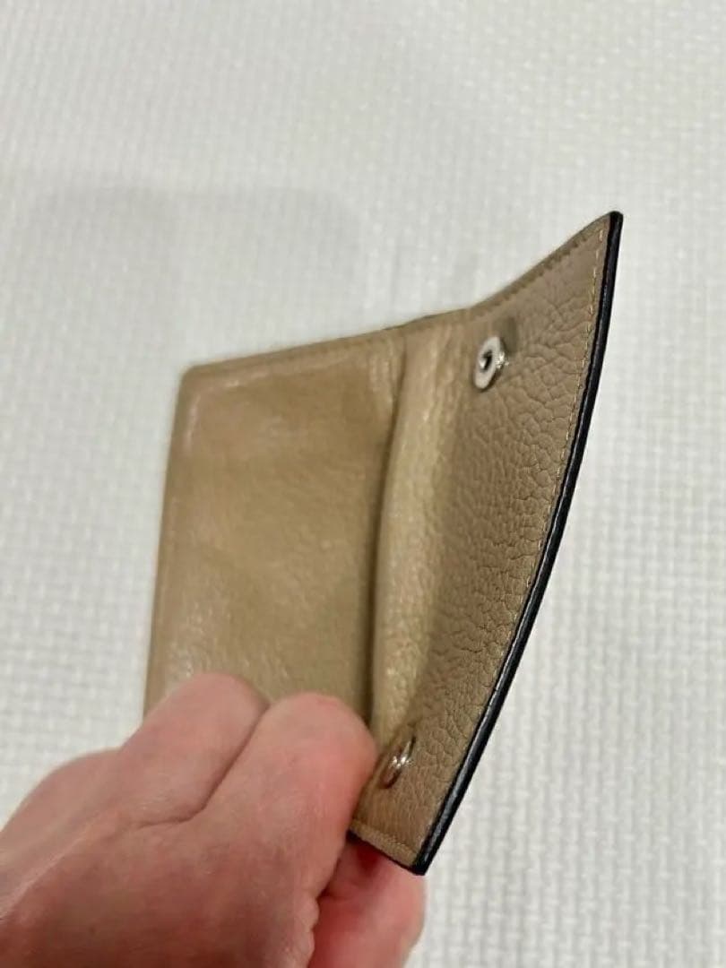 CELINE セリーヌ　旧ロゴ　キーケース フィ ービー バイカラー