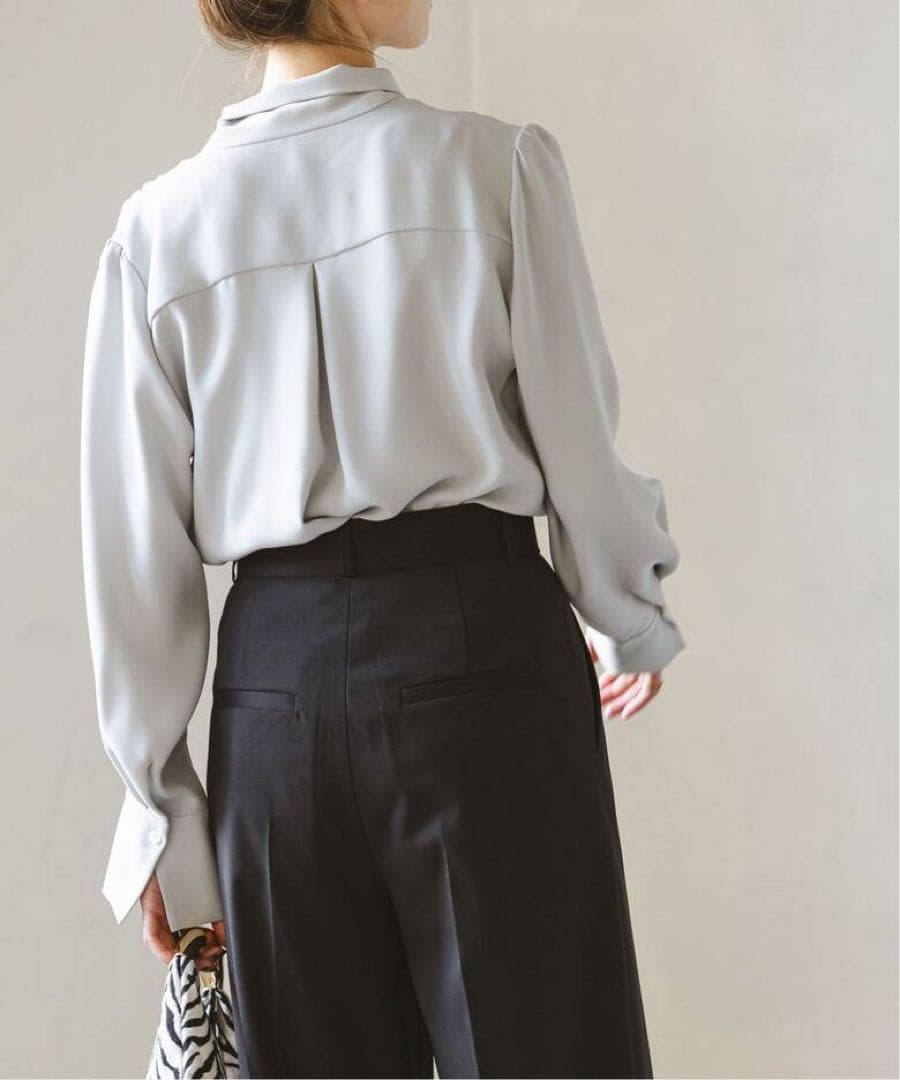 NOBLE＊アシンメトリーボウタイブラウス