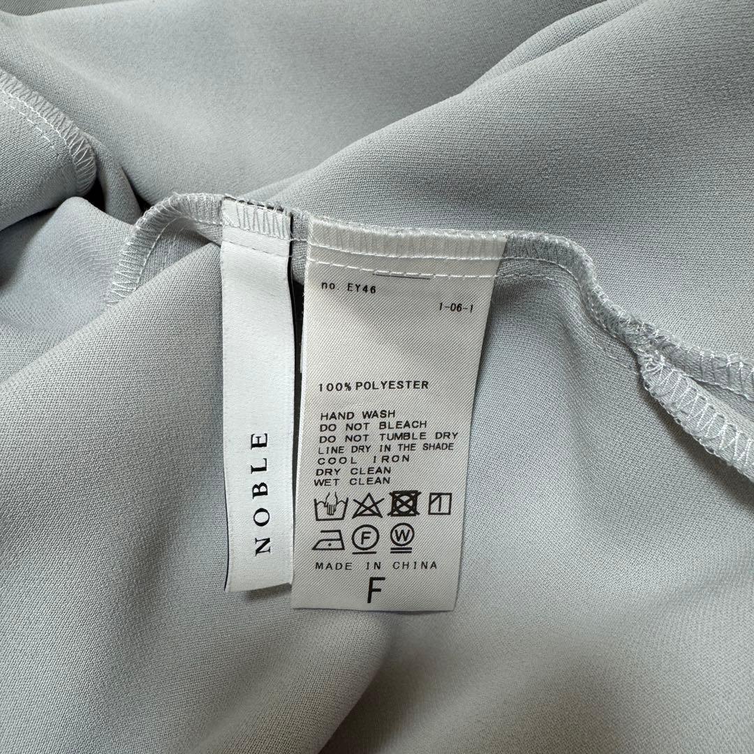 NOBLE＊アシンメトリーボウタイブラウス