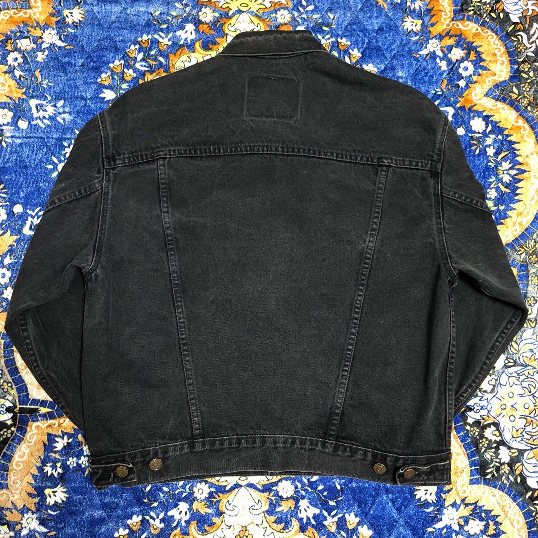 リーバイス57508 Gジャン　ブラック　後染め　USA製