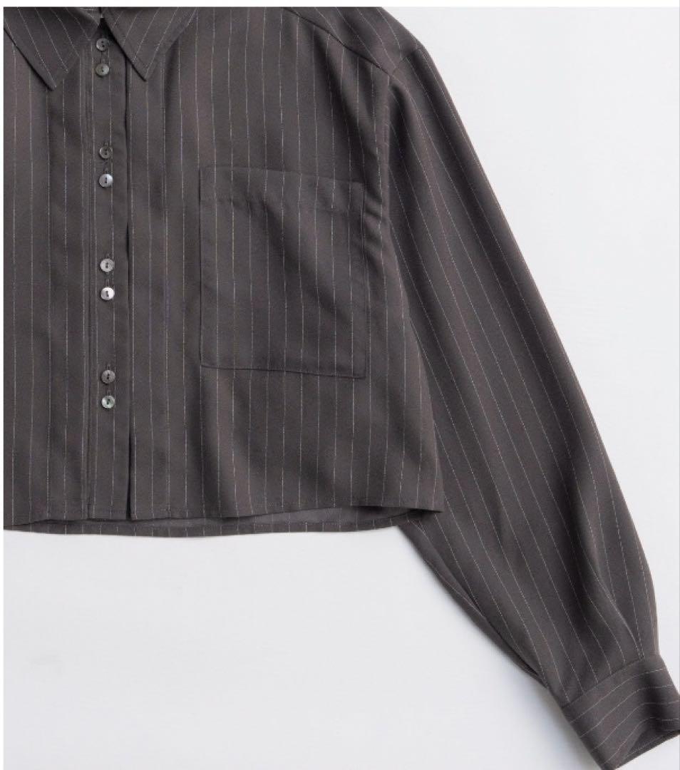 Maison Special　tuckstripeshortshirt
