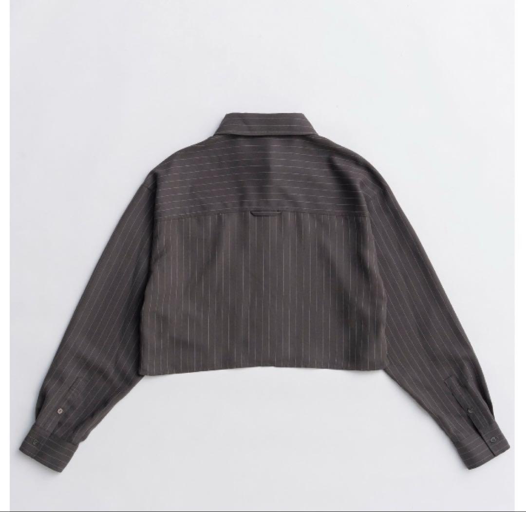 Maison Special　tuckstripeshortshirt