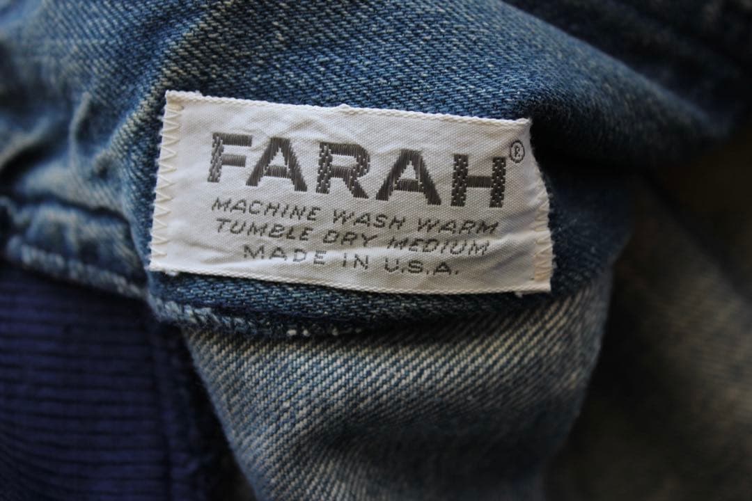 ジャケット・アウター 70s FARAH denim swing top