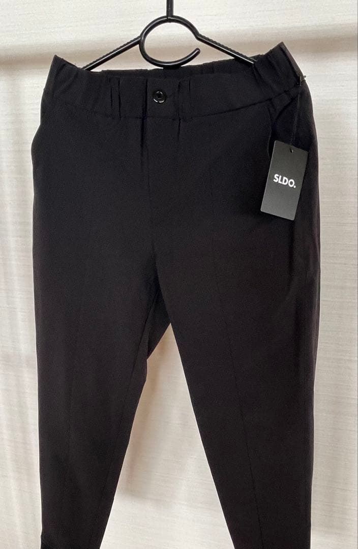 エスルドSLDOダブルクロスストレッチリブパンツ　XXL　マッドブラック