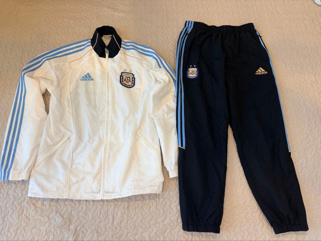 アルゼンチン代表 adidas ジャージセット L