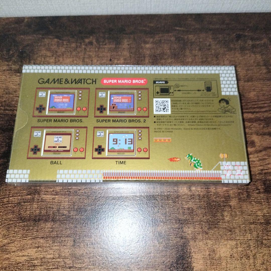 【新品未開封】ゲームウォッチ スーパーマリオブラザーズ オマケ付き