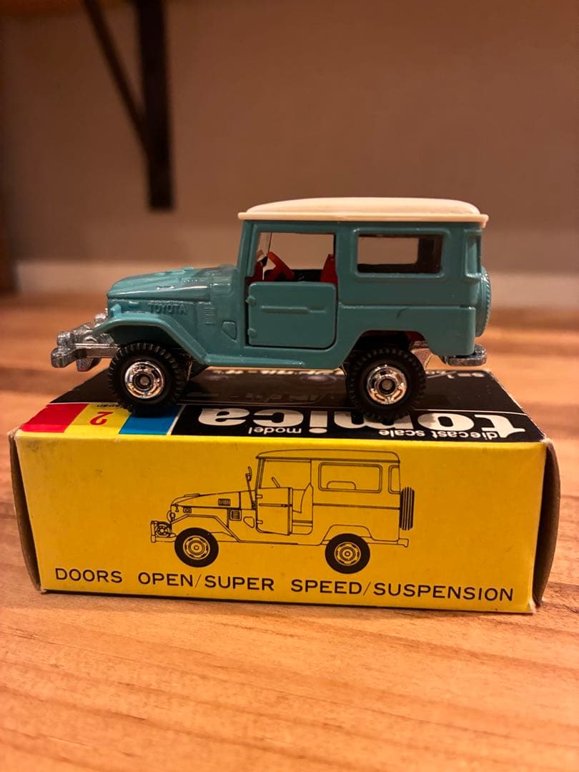トミカ トヨタ ランドクルーザー40 1/60 日本製
