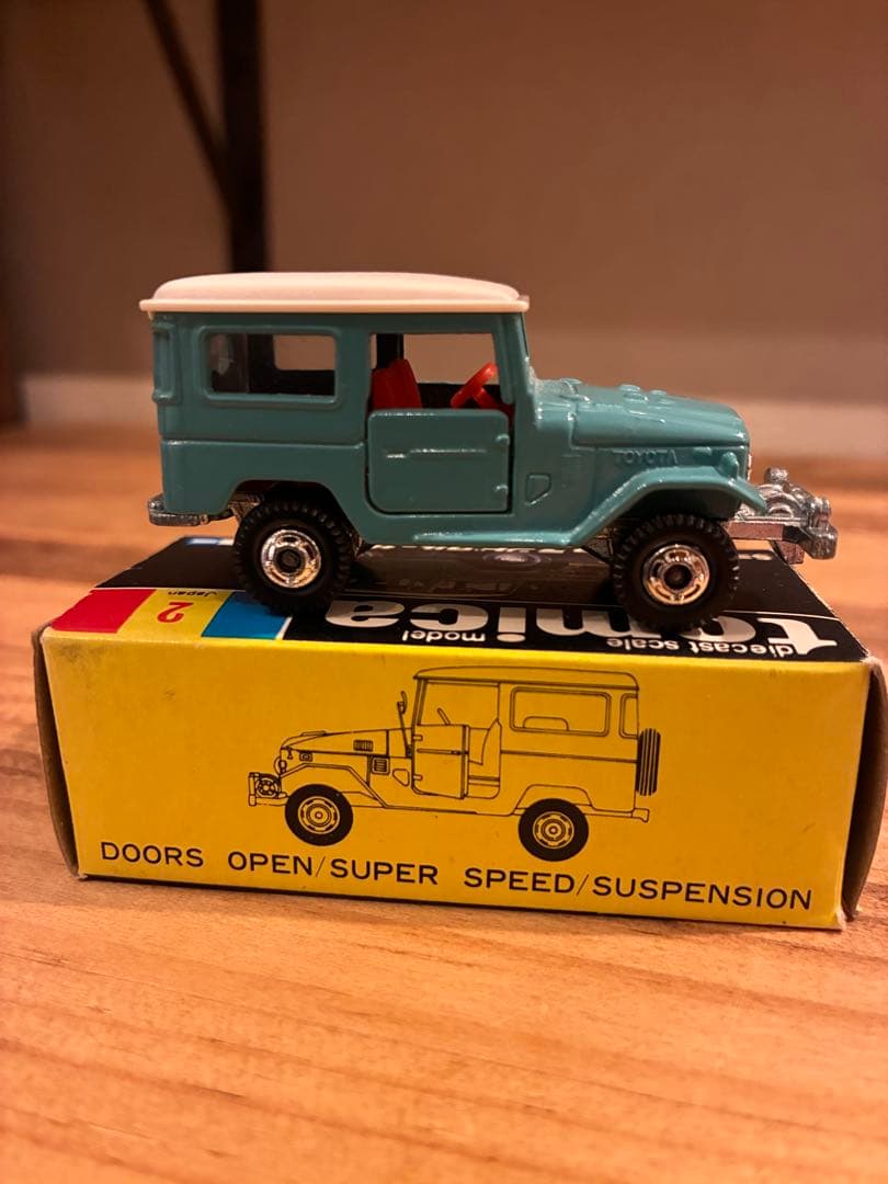 トミカ トヨタ ランドクルーザー40 1/60 日本製