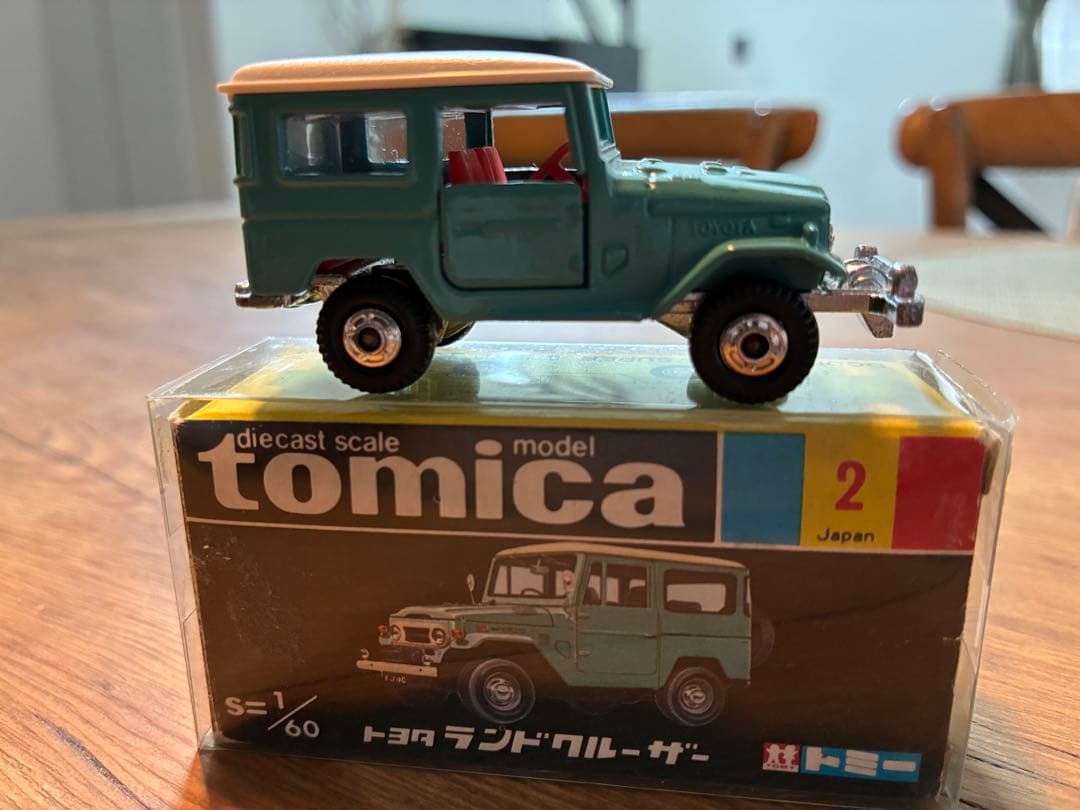 トミカ トヨタ ランドクルーザー40 1/60 日本製