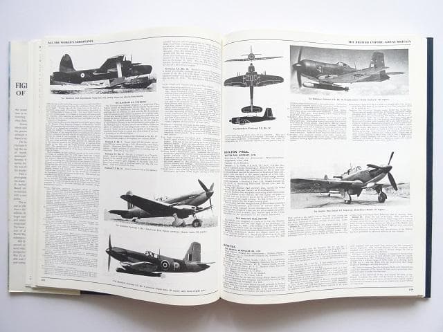 洋書◆第二次世界大戦で使用された戦闘機の写真集 本 資料集 飛行機 軍用機
