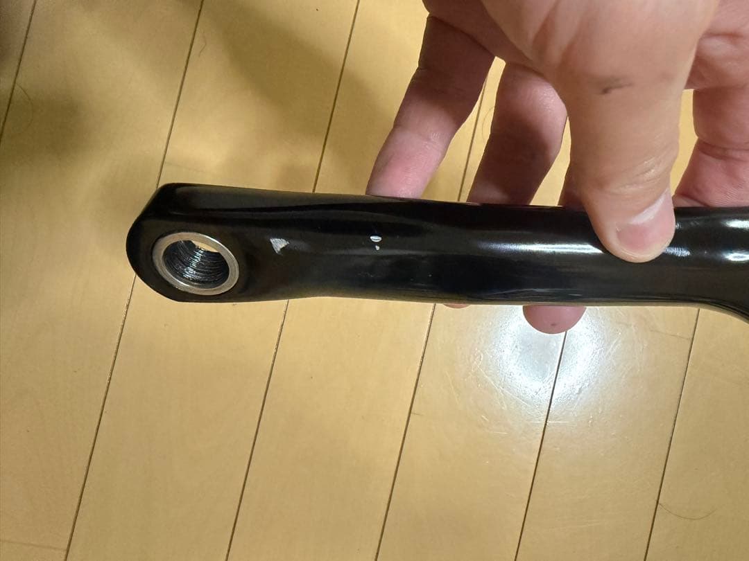 DIXNA LA CRANK 165mm ブラック クランクセット