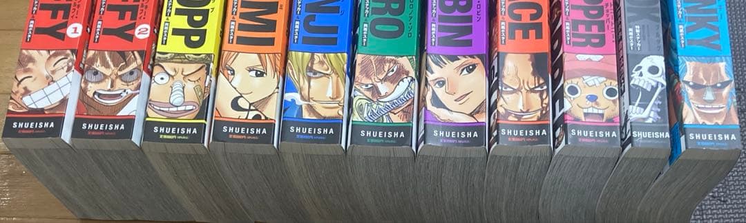 ONE PIECE キャラクターリミックス11冊全巻セット　シール・ポスター付属