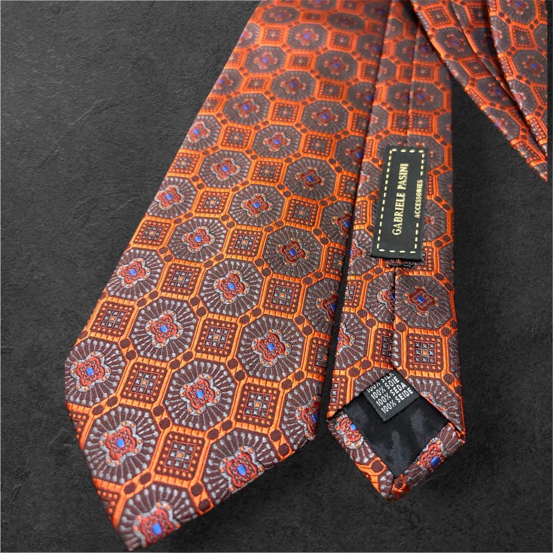 【極美品】GABRIELE PASINI シルクネクタイ 定価¥20,000