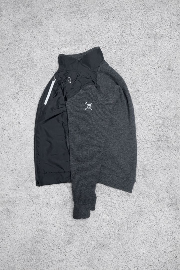 【希少】10s OAKLEY knit jacket