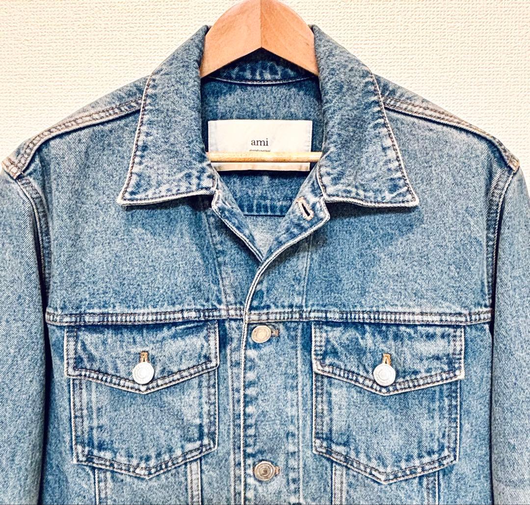 AMI PARIS デニムジャケット アミパリス トラッカージャケット