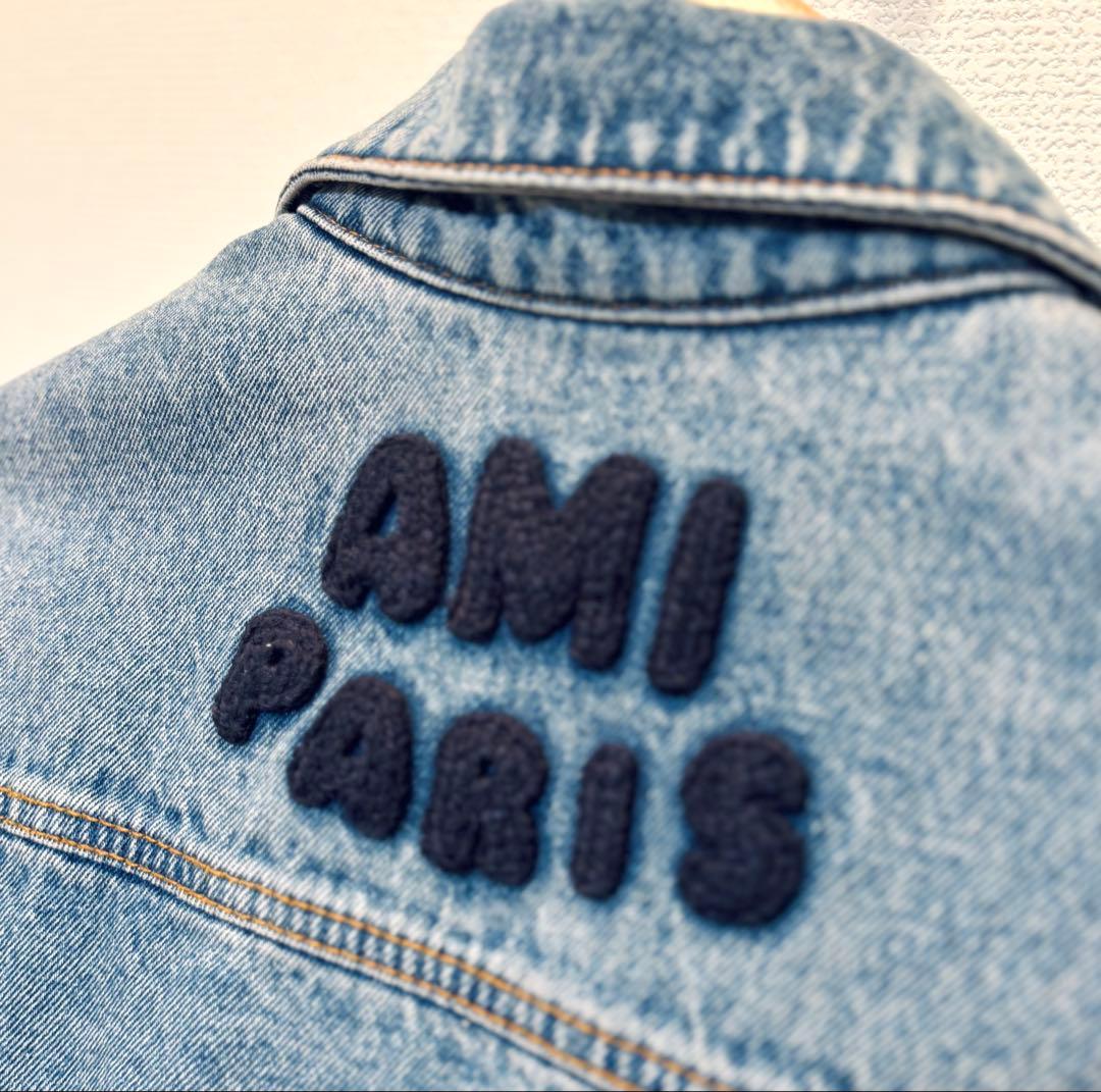 AMI PARIS デニムジャケット アミパリス トラッカージャケット