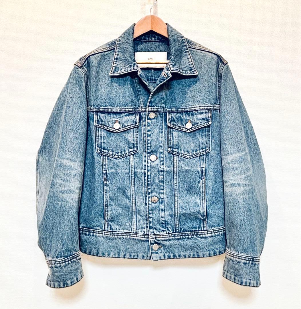 AMI PARIS デニムジャケット アミパリス トラッカージャケット