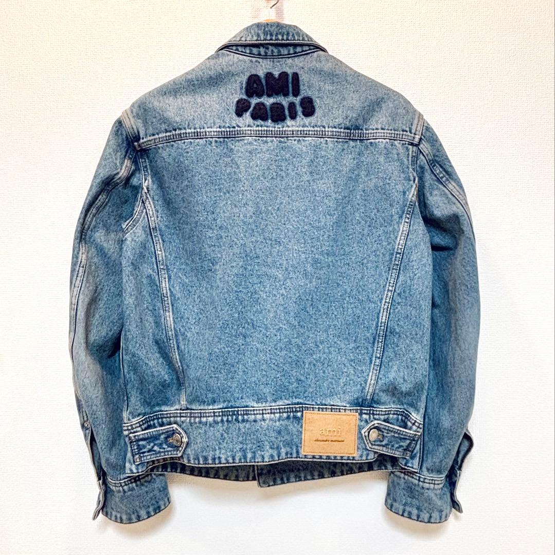 AMI PARIS デニムジャケット アミパリス トラッカージャケット