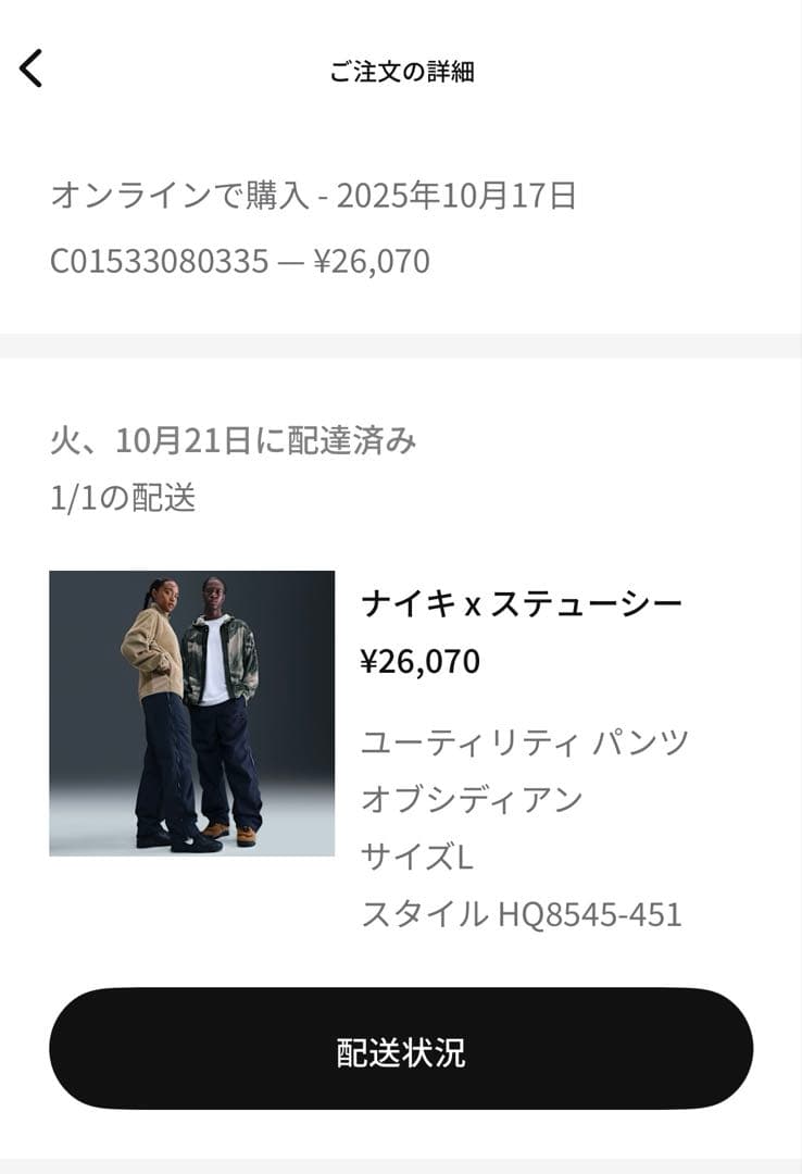 Stussy x Nike Utility Pant “Obsidian”