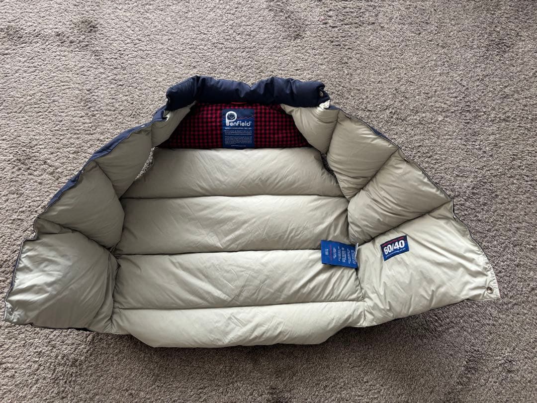 PenField ネイビー ダウンベスト