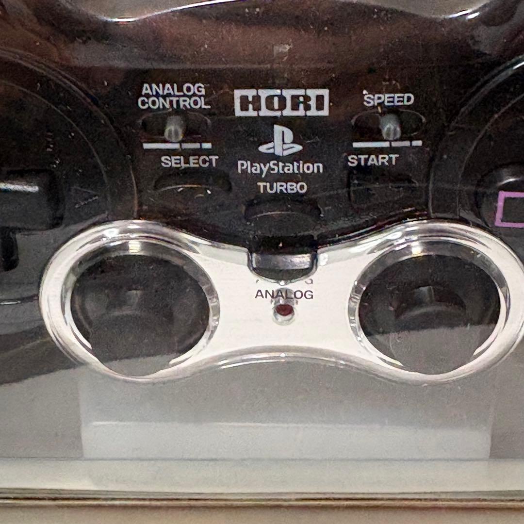 未使用品　PS2 アナログ振動パッド2 TURBO/ブラック　ターボ