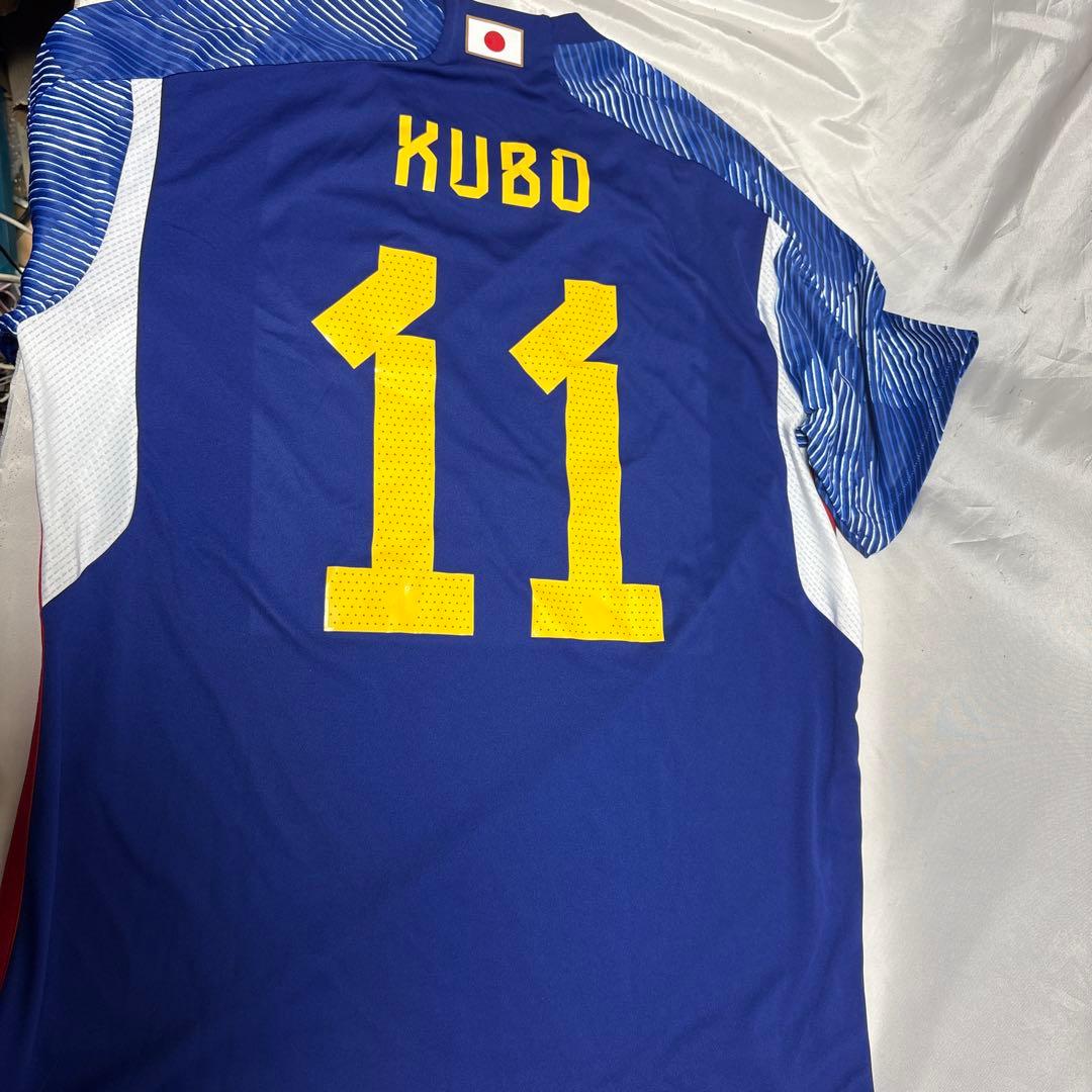 アディダス サッカー日本代表 ホーム ユニフォーム 久保建英 2XL サイズ