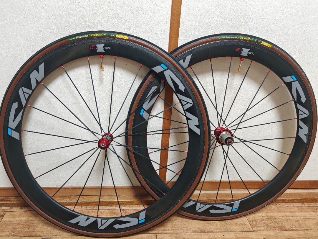 iCAN クリンチャーホイールセット 新しいタイヤ