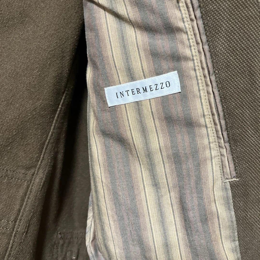 INTERMEZZO ブラウン ジャケット Mサイズ　未使用　タグ付き ダーバン