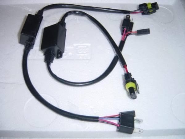 超薄型 スライド式 HIDキット H4 H/L 55ｗ8000ｋリレーレス